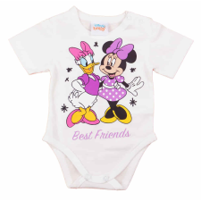 Rövid ujjú kislány baba body Minnie egér mintával kombidressz, body