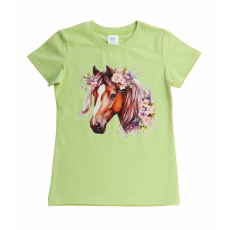  Rövid ujjú póló, Lovas mintával