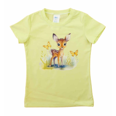  Rövid ujjú póló, Őzike mintával