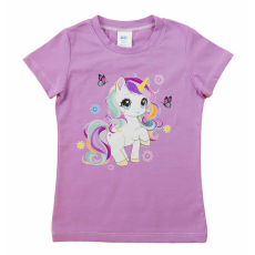  Rövid ujjú póló, Unikornis mintával