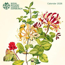  Royal Botanic Garden Edinburgh Wall Calendar 2026 (Art Calendar) naptár, kalendárium