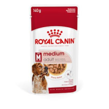Royal Canin 10x140gr Medium Adult Gravy kutyaeledel
