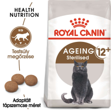 Royal Canin Ageing Sterilised 12+ | Ivartalanított idős macska száraz táp 400g macskaeledel