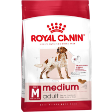 Royal Canin Medium Adult - Közepes testű felnőtt kutya száraz táp 4kg macskaeledel