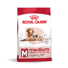 Royal Canin MEDIUM AGEING 10+ - közepes testű idős száraz kutyatáp 15kg kutyaeledel