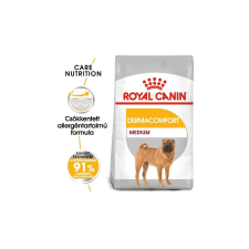 Royal Canin Medium Dermacomfort kutyatáp 3kg kutyaeledel