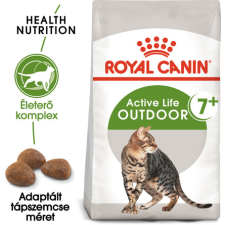 Royal Canin Outdoor 7+ | Szabadba gyakran kijáró, aktív idősödő macska száraztáp 400 g macskaeledel