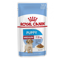 Royal Canin Royal Canin Medium Puppy alutasakos 10 x 140 g kutyaeledel