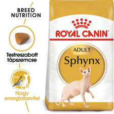 Royal Canin Sphynx Adult - Szfinx felnőtt macska száraz táp 400 g macskaeledel