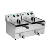 ROYAL CATERING Elektromos olajsütő - 2 x 11 l - Royal Catering - 230 V