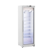 ROYAL CATERING Fagyasztószekrény - 380 l - Royal Catering - üvegajtó - fehér - hűtőközeg R290 fagyasztószekrény