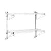 ROYAL CATERING Fali polc - 2 polc - 90 cm - Royal Catering