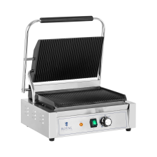 ROYAL CATERING Kontakt grill - 2200 W - bordázott grillsütő