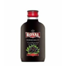 Royal Feketeribizli 0,1l 28% likőr