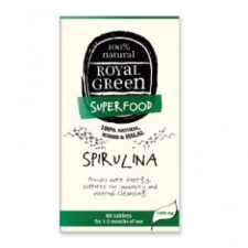  ROYAL GREEN SPIRULINA TABLETTA 60 DB vitamin és táplálékkiegészítő