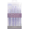 Royal & Langnickel CHIQUE 5 PC Chique Complete Face Set Pink Glitters - Smink ecset készlet arc smink felviteléhez rózsaszín csillámokkal