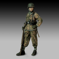  Royal Model German soldier with rifle 1:72 (RM918) makett