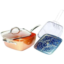  Royalty Line 4 részes mély lábas sütőkosárral - MS-531 edény