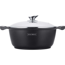 Royalty Line Oala Marmorata cu capac - 34 cm BS34M Royalty Line, antiaderenta edény