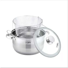 Royalty Line ® Premium 3 Részes Tésztafőző PL10015 – Rozsdamentes Acél, 8L edény