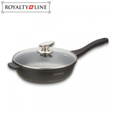  Royalty Line RL-BDF28ML Márvány bevonatú főzőedény üvegfedéllel 28 cm edény