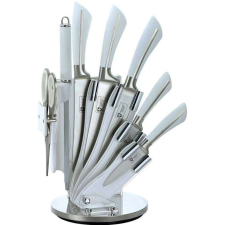 Royalty Line Royalty Line Késkészlet Tartóval Fehér 8db-os kés és bárd