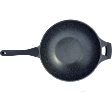 Royalty Line wok 32 cm, márvány kivitel, indukciós, fekete edény