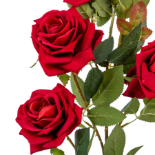  Rózsa ág 5 virágos 90cm dekorációs kellék