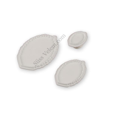  Rózsa levél fondant kiszúró készlet - 3 méretben, tortadekoráláshoz sütés és főzés
