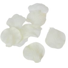  Rózsa szirom krém 5cm 200db-os dekorációs kellék
