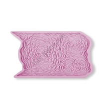  Rózsás minta szilikon fondant forma sütés és főzés