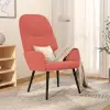  Rózsaszín bársony pihenőfotel
