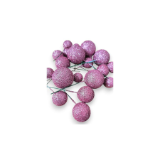  Rózsaszín csillámos gömbdekoráció tortára, beszúró sütés és főzés