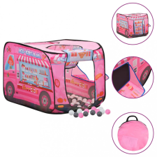  Rózsaszín gyerekjátszósátor 250 labdával 70x112x70 cm játszósátor, alagút