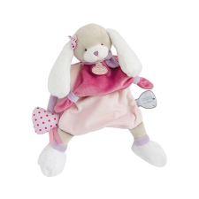 Rózsaszín kutyus plüss báb, 28 cm plüssfigura