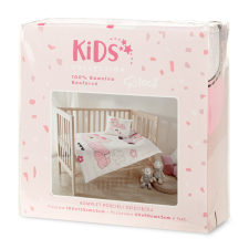  Rózsaszín mackós gyerek ágynemű szett 100x135 cm - 40x50 cm 1db lakástextília