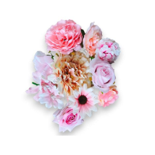 Rózsaszín művirág dekoráció tortára konyhai eszköz