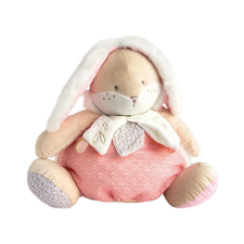  Rózsaszín nyuszi pizsamatartóval 38 cm plüssfigura