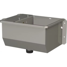  Rozsdamentes acél itató vályú - úszószeleppel, fűtéssel 100W 35 l haszonállat felszerelés