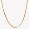 Rozsdamentes acél kubai link férfi nyaklánc, arany színű, 3,8 mm - választható méretben