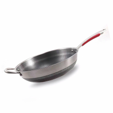  Rozsdamentes acél serpenyő 34 cm konyhai eszköz