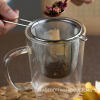  Rozsdamentes acél tea szűrő