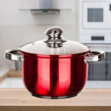 Rozsdamentes fazék MAESTRO Red 4,3 L 48HF09RC22 edény
