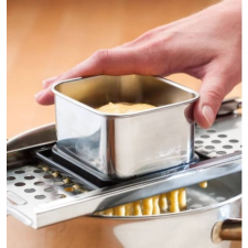  Rozsdamentes galuska szaggató konyhai eszköz