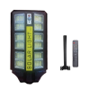 RPP 1200W napelemes utcai LED lámpa tartókonzollal, távirányítóval, mozgásérzékelővel - extra fényerejű