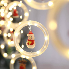 RPP Karácsonyi LED fényfüzér karácsonyi figurákkal, hidegfehér, 3 méter karácsonyfa izzósor