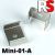 RS - MINI-01-A Alumínium U profilhoz rögzítő és tartóelem, fém