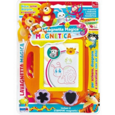 RS Toys mágneses tábla, két bélyegzővel, gyerekeknek kreatív és készségfejlesztő