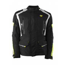 RSA EXO 2 motoros kabát fekete-szürke-fluo sárga motoros kabát