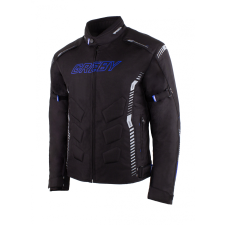 RSA Greby 2 motoros kabát fekete-szürke-kék motoros kabát